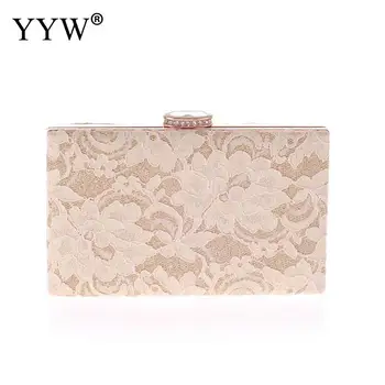 

Ladies Evening Party Bags Hollow Lace White Clutch Bag For Women 2019 Floral Pochette Mariage Sac Femme Purse Clutches Sac