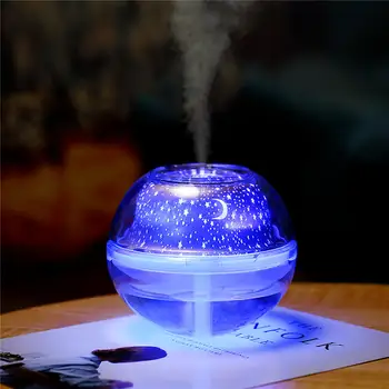 

New mini USB colorful crystal night light dream humidifier air purification humidifier aroma diffuser humidificador oil diffuser