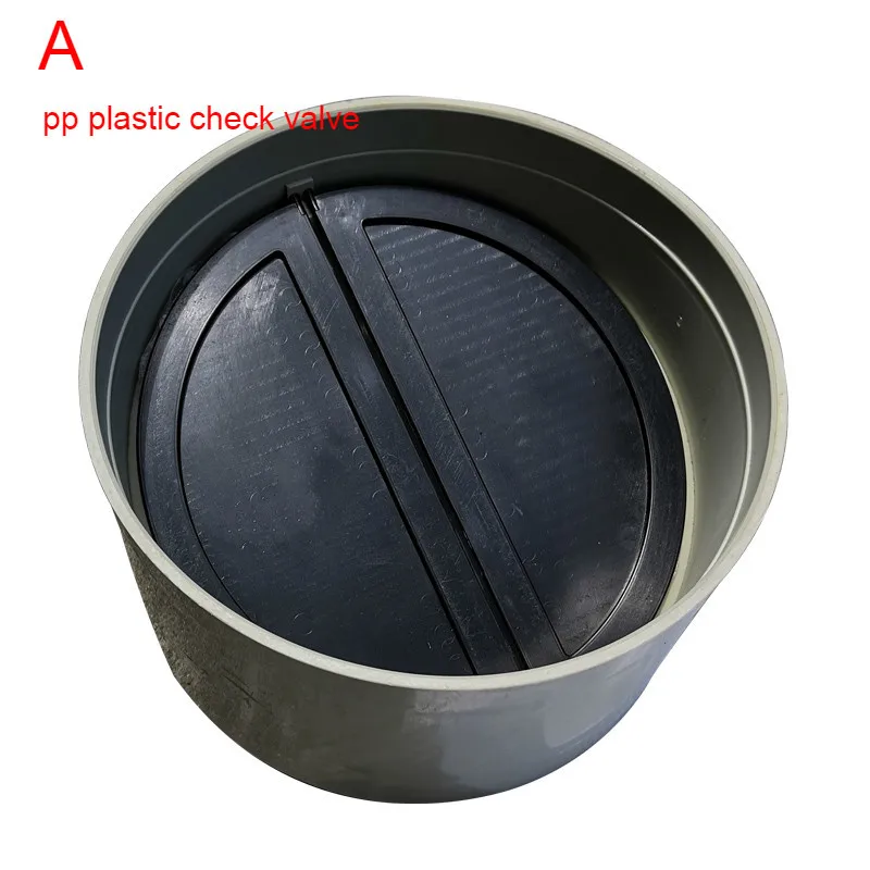 Pvc Oneway Check Valve Exhaust Fan Check Valve Plastic Duct Valve Damper Galvanized Check Valve
