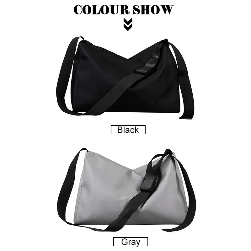 Men Women Single Shoulder Bag Multifunction Waterproof Travel Sport Gym Crossbody Bag Phone Coin Card Purse Unisex Messenger Bag
