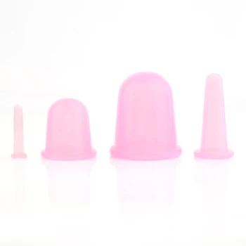 

Family Body Massage Cupping Cup Face Eye CuppingPain Relief Cupping Cup Vacuum Silicone With pouch Meridian Health Care