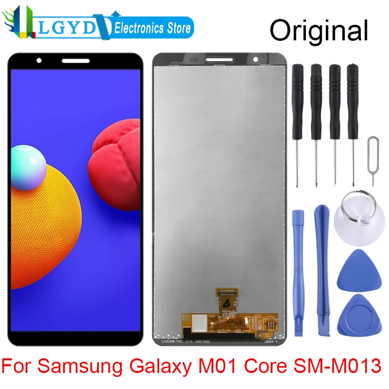 

Original LCD Screen and Digitizer Full Assembly for Samsung Galaxy M01 Core SM-M013