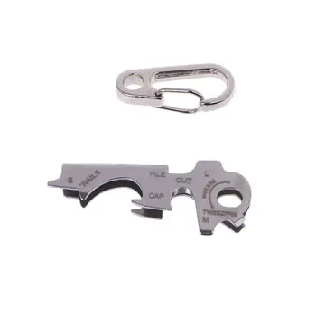 

Multifunctional Survival Tool Stainless Steel TU47 True Utility Keytool Key Multi Tool Best Pocket Multitool Set EDC Key Tool