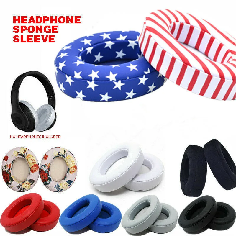 2 шт Сменные амбушюры чашки подушки для Beats By Dr Dre 2,0 Studio беспроводной