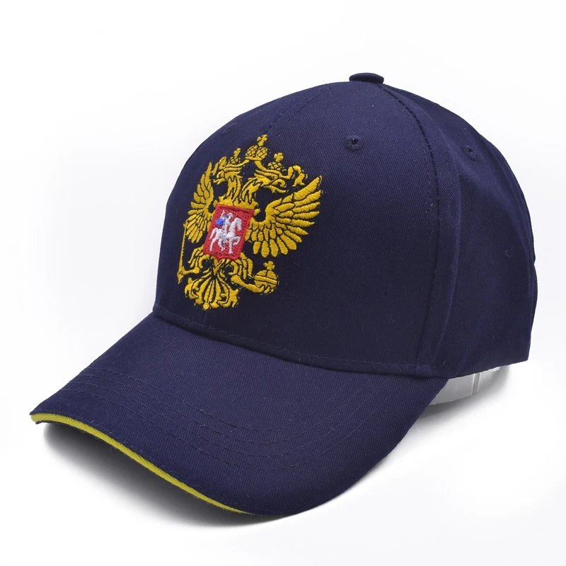 Нейтральные ватные российский знак бейсболка Вышивка Snapback моды спортивная шапка