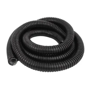 

uxcell 1Pcs 18.5mm Outside Dia Corrugated Bellow Conduit Tube for Electric Wiring Black 0.9inch x6.5ft (DxL)