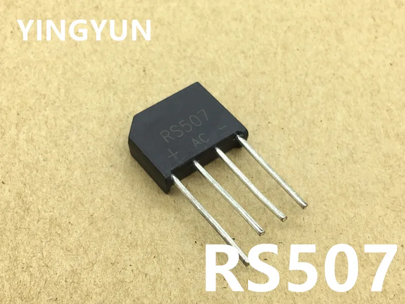 10 шт./лот RS507 KBU507 5A 700V выпрямительный мост новый оригинальный | Электроника