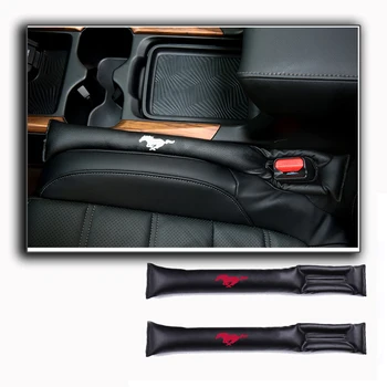 

For Ford Mustang Interior Accessories Leather Fillers Spacer Filler Slot Plug Car Seat Gap Pad Car Styling