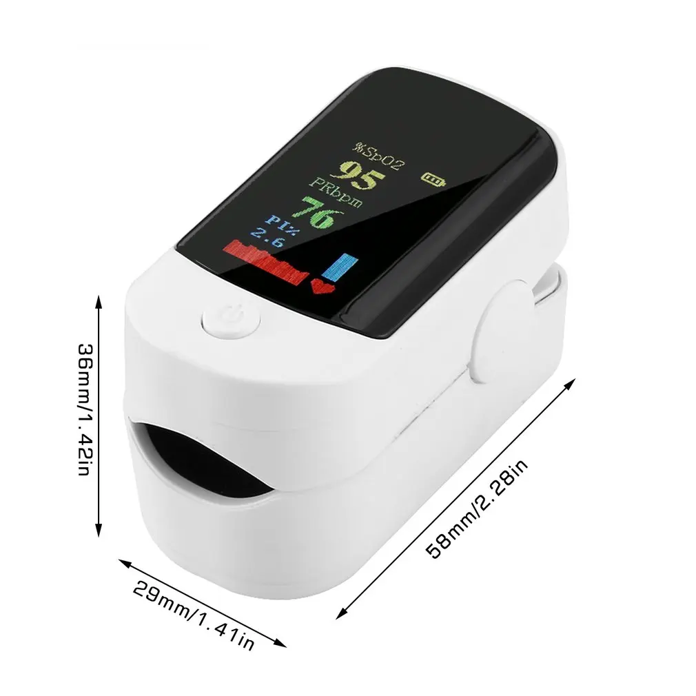 

Round Key Finger Pulse Oximeter Finger Clip Preventive Heart And Pulse Oximeter Heart Rate Low Voltage Monitor