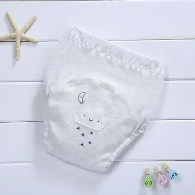 T Детский многоразовый хлопковый подгузник для новорожденных, многоразовый тканевый подгузник, штаны детские хлопковые тренировочные трусики водонепроницаемое нижнее белье, трусики - Цвет: T