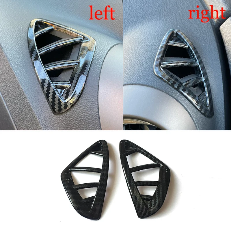 Глянцевая верхняя крышка из углеродного волокна для Renault Captur 2013 2014 15 2016