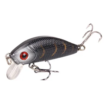 

5cm 4.2g fishing lure sinking minnow wobbler for trolling pop up mini crabkbait swim bait micro jig ABS sahte yemler accessories