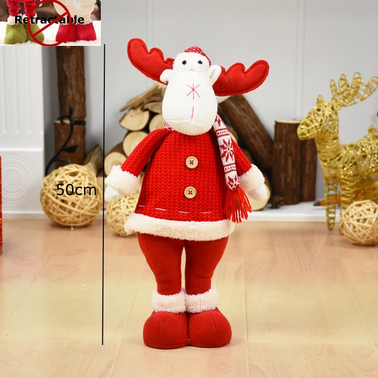 Рождественские украшения для девочек, куклы Navidad, рождественские украшения для дома, новогодние украшения для рождественской елки - Цвет: SDZS20703
