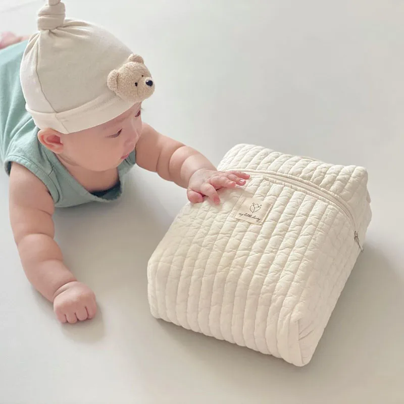 Borsa per pannolini per mamma piccola in cotone Borsa per bambini casual coreana - immagine 3