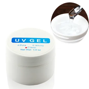 

15ML Builder Gel for Nail Extension Pink White Clear Construtor UV Gel Builder Nail Art Tips for Manicure Crystal gel Design