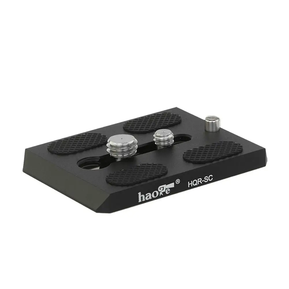 

Haoge Camera Quick Release Plate for Sachtler Tripod Head Replace Touch & Go Plate S