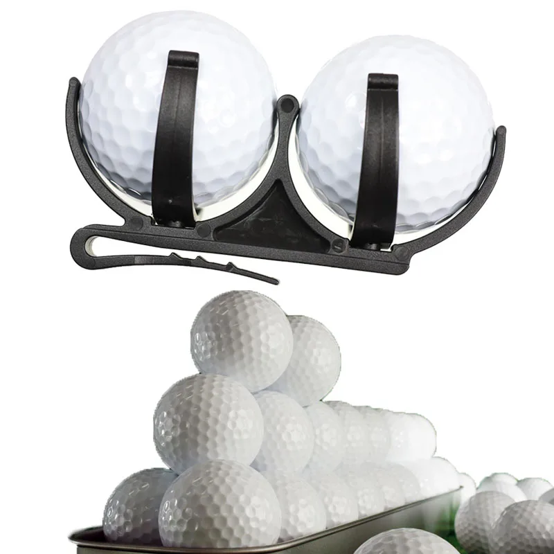 1 шт., новинка,, зажим для мяча для гольфа, модный держатель для мяча для гольфа, зажим-органайзер для гольфа, полезный инструмент для игры в гольф, спортивный тренировочный инструмент