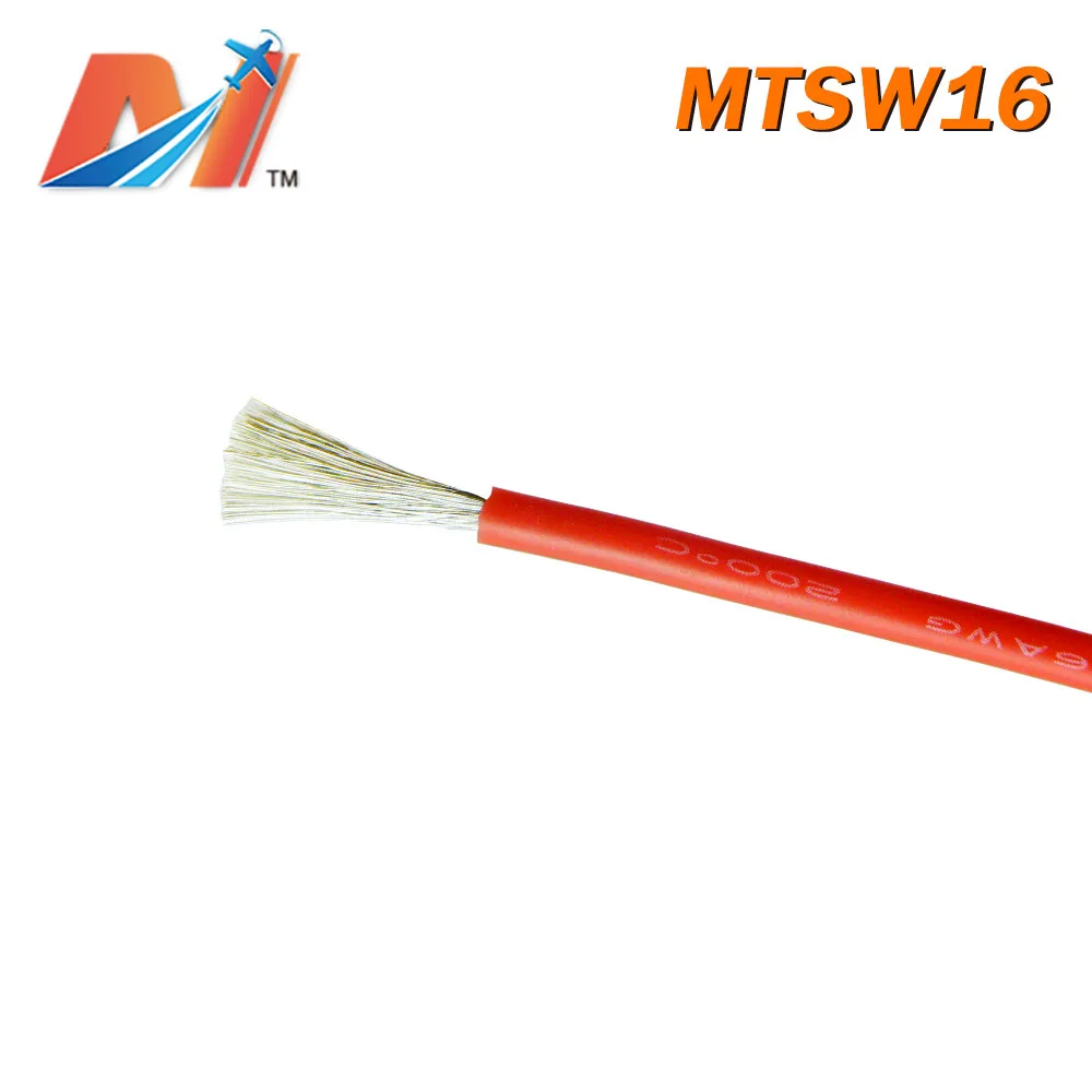 

Maytech Clearance Sale (1meter) power silicon wire AWG16 RED COLOR