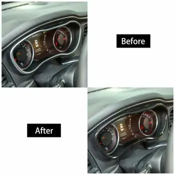 

Trim Car Sticker Style For Dodge Challenger 2015+ 1pcs 1pc 1x Dashboard Cover