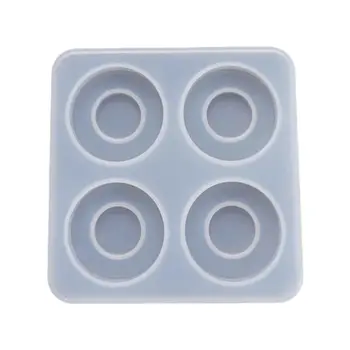 

Silicone Crystal Epoxy Resin Mold Round Drawer Handle Casting Mould Handmade DIY Crafts Decoration Making Tool