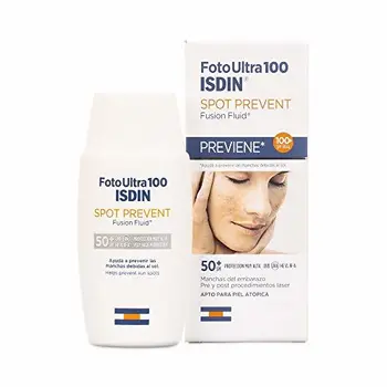 

ISDIN Foto Ultra 100 Spot Prevent Fotoprotector Facial Fluido (SPF 50+) - 50 ml.