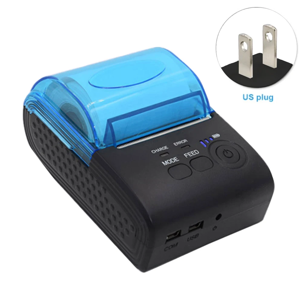 

58mm POS Portable Wireless Personal Large Paper Warehouse For Supermarket Resaurant Ticket Receipt Thermal Printer Bluetooth 4.0