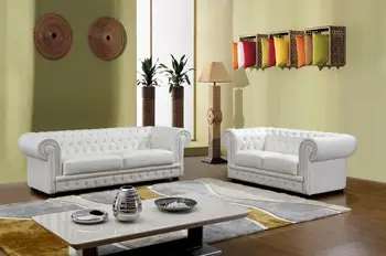 

Modern leather sofa for living room /chesterfield sofa set with genuine leather
