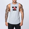 Workout Gym Mens Tank Top Vest Muscle Sleeveless Sportswear Shirt Stringer Fashion Clothing Bodybuilding Singlets Cotton Fitness ► Photo 3/6