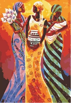 

GATYZTORY Painitng By Numbers Figure DIY Frameless acrylic paint by numbers Digital Canvas Painting For Home Decoration