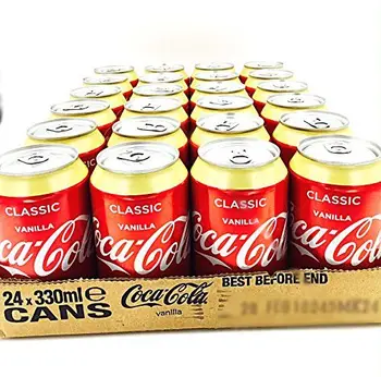 

COCA COLA Vanilla 330ml (Pack of 24) case soda
