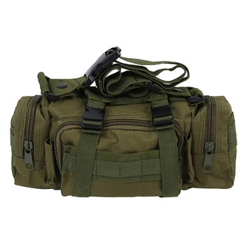 

Camping Hiking BikeTrekking Sport Military Army Bum Travel Waist Bag - Green