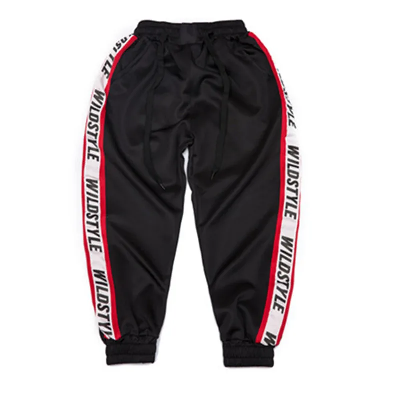 2018 Autumn Boys Girls Street Dance Clothes Suit Children's Fashion Printing Performance Tracksuit Kid Hip-Hop Sportswear Outfit (2)