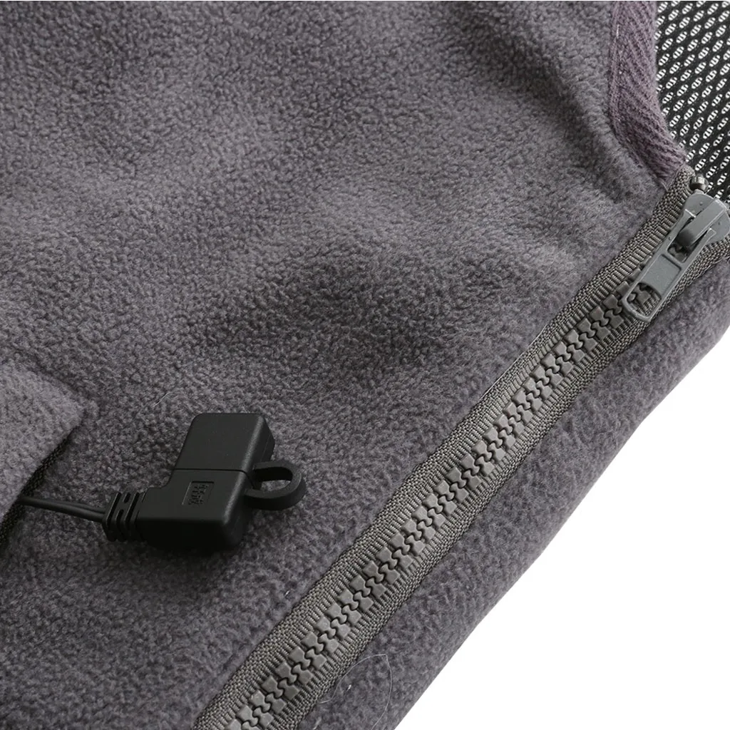 Abrigos mujer invierno chaqueta hombre зимний женский мужской умный usb-костюм с электрическим подогревом на спине теплый жилет без рукавов