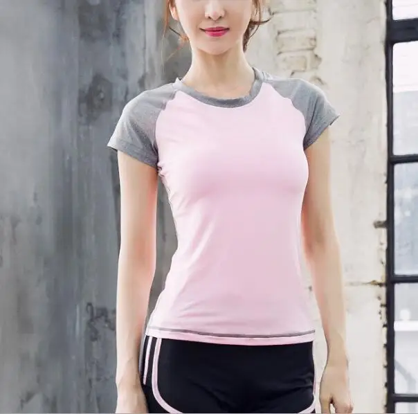 

H-E107 T Shirt Top Sports For Women Jersey Gym Tshirt