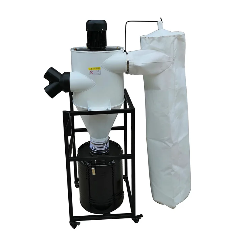 750w22kwIndustrialMobileDustCollectorCycloneBagDustCollector