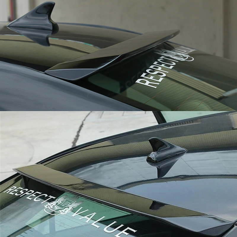 

ABS Plastic Unpainted Rear Trunk Tail Wing Decoration for Toyota Camry Roof Spoiler 2012-2016