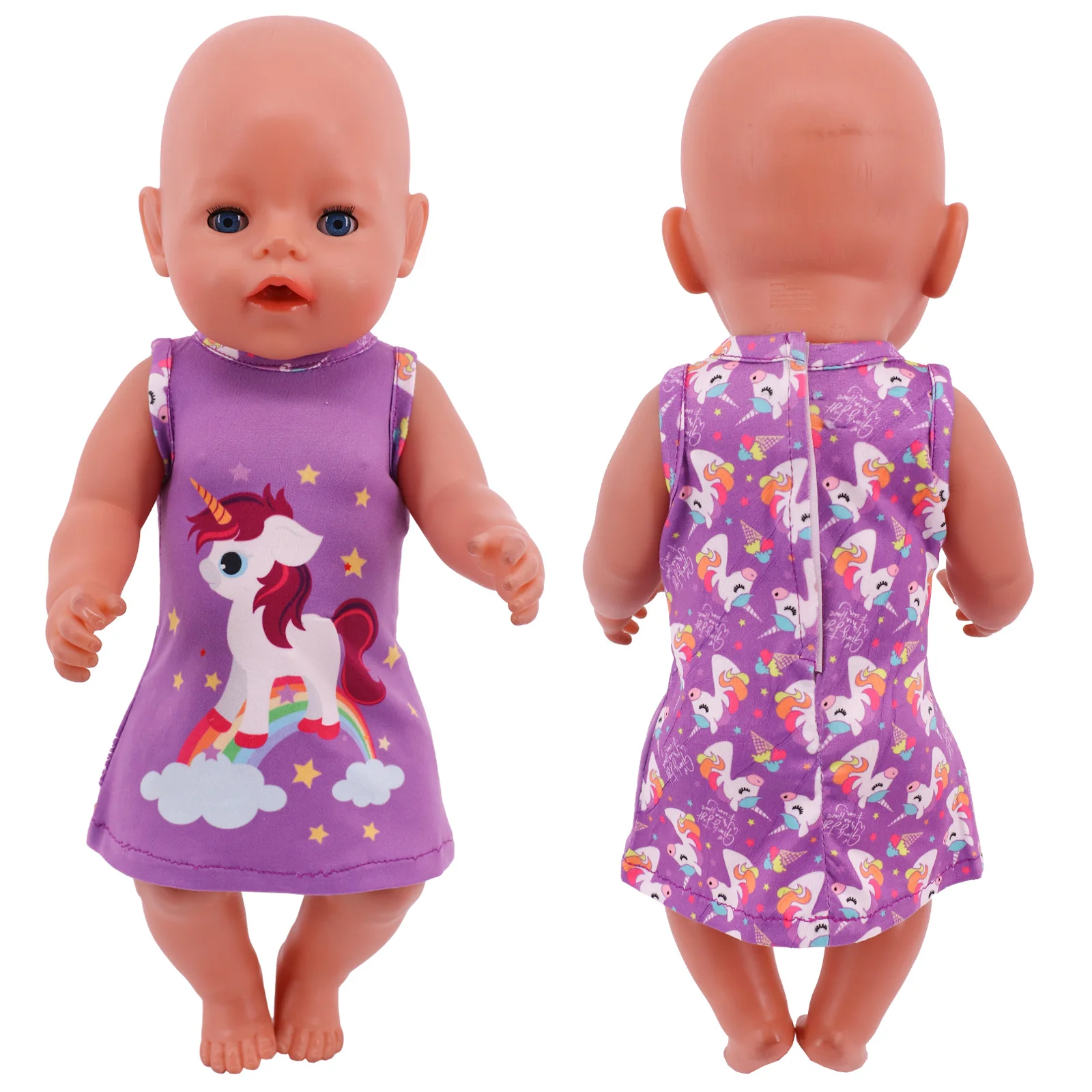 Handmade Reborn Clothes Accessories For Born Baby 43 Cm & 18 Inch American Doll Girl Toys & Our Generation