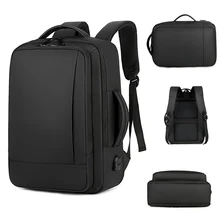 Рюкзак для путешествий, деловой мужской рюкзак с зарядкой через usb для ноутбука 15,6 дюймов, водонепроницаемый рюкзак для ноутбука, сумки для школьников и студентов, рюкзак