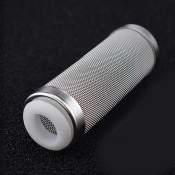 

Durable Accessories Aquarium Shrimp Stainless Steel Fine Mesh Practical Cylinder Water Inlet Protective Fish Tank Filter