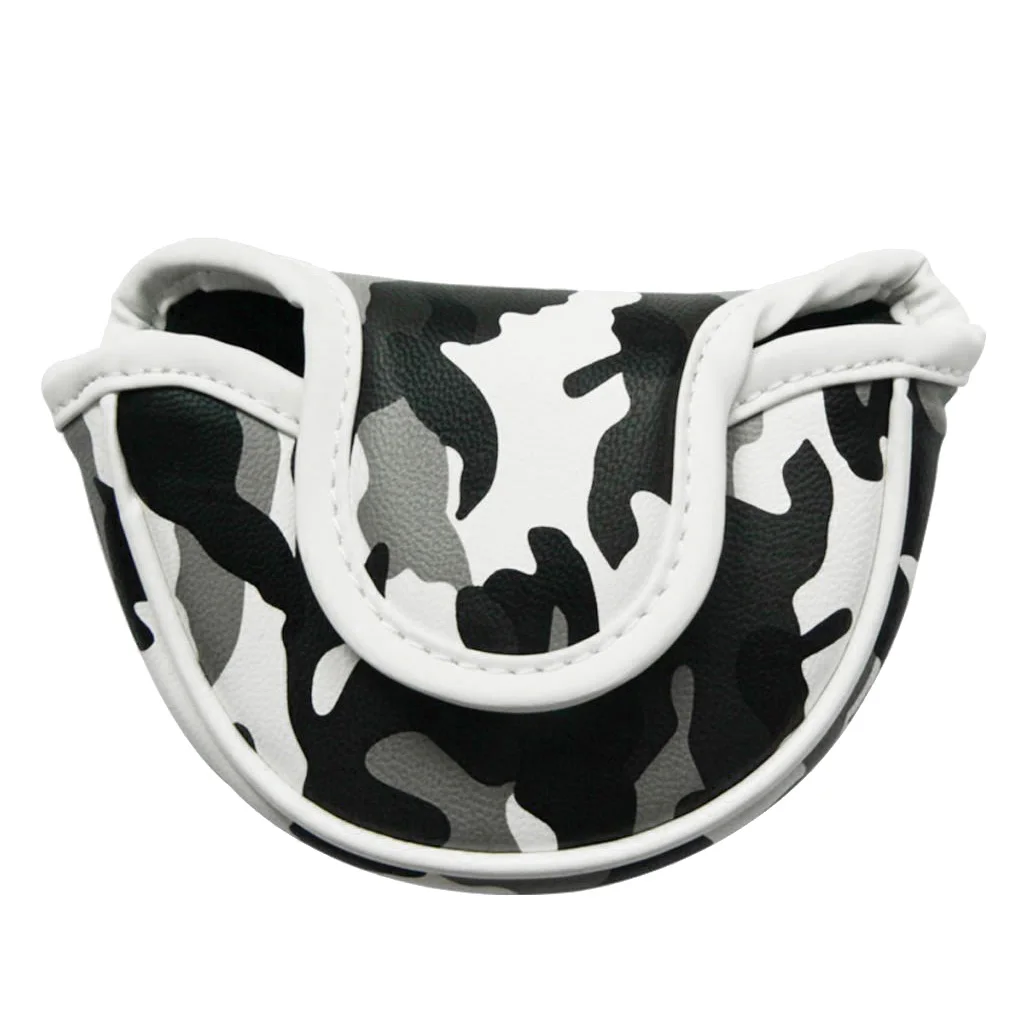 Gray Крышка для головы клюшки для гольфа-13x9x3 см/5,1x3,5x1,2 дюйма Камуфляжный дизайн - Color: Gray