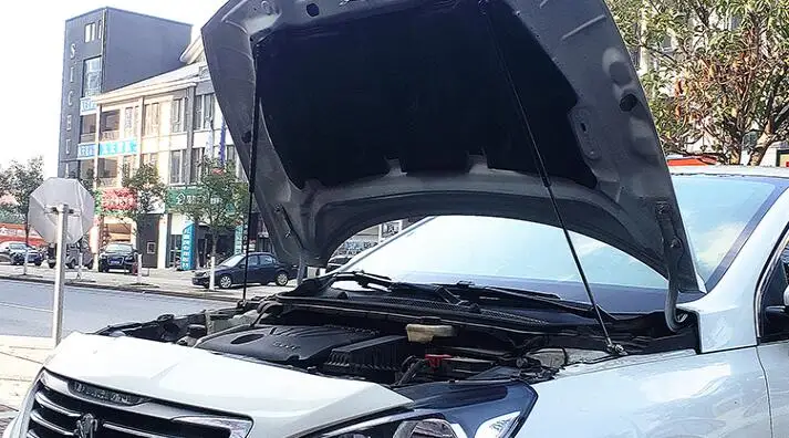 Для peugeot 408- авто передний капот модифицирует газовые стойки из углеродного волокна Амортизатор подъема амортизатор