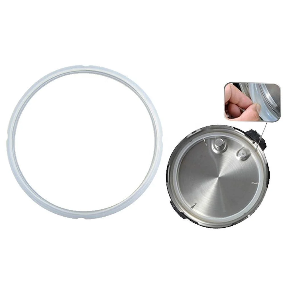 Replacement Silicone Rubber Clear Gasket Sealing Ring Home Pressure Cooke