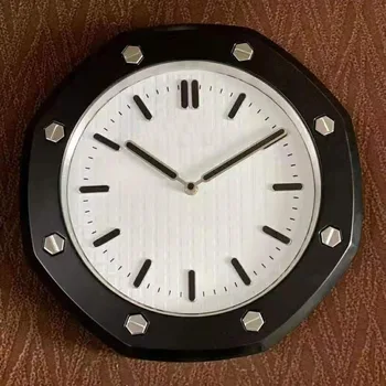 

Metal Luminous Wall Clock Watch Shape for Home Decortaion