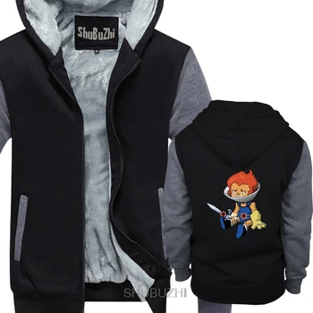 

Thundercats hoodies leono tee cartoon tv show Cartoon hoody men Unisex Fashion tops winter thick jacket shubuzhi funny sbz8187