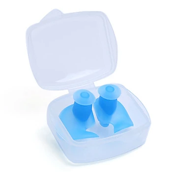 

2018 Silicone Soft Ear Plugs Earplugs Swimming Colorful Earplugs For Swimming Water Sports Swimming Accessories Comfortable