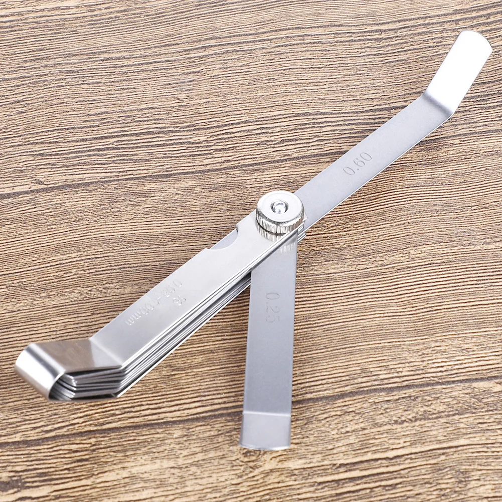 

16 Blades Universal Thickness Gage Set Metric Guage Stainless Steel Feeler Gauges High Accuracy Gap Measuring Tool