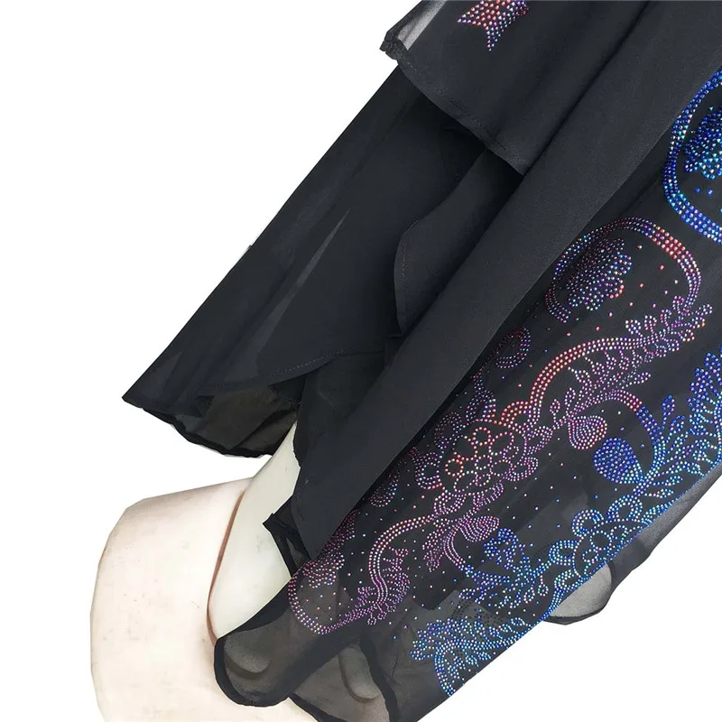 2PCS/SET African Dresses for Women Dashiki Diamond African Clothes Bazin Broder Riche Sexy Slim Robe Evening Long Dress With