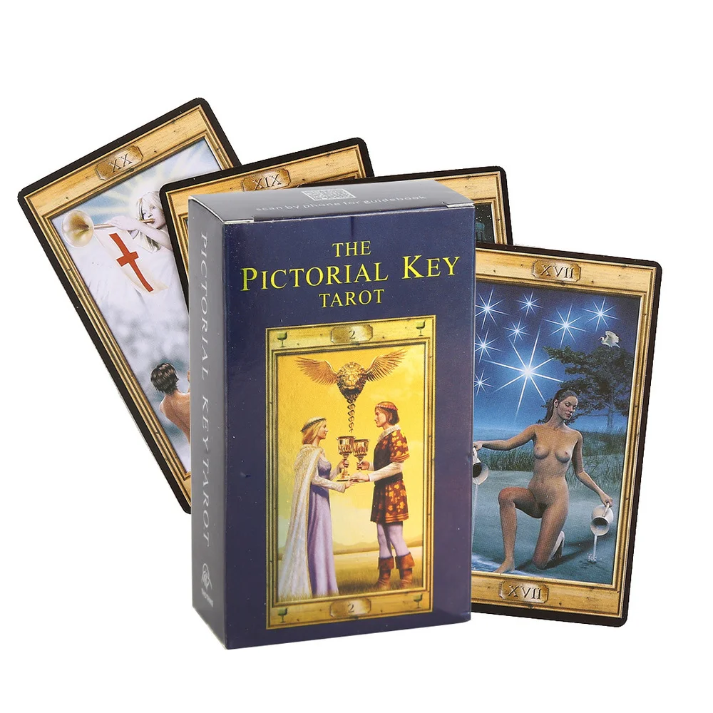 THE PICTORIAL KEY Tarot Board Game Toys Oracle  Divination Prophet Prophecy Card Poker Gift Prediction Oracle the prophet oracle