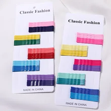 Корейский стиль, цветные длинные заколки для детей и взрослых, простые универсальные заколки на голову для маленьких девочек