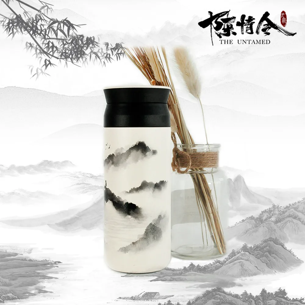 Grandmaster of Demonic Cultivation Mo Dao Zu Shi Lan Wangji Wei Wuxian cosplay Cup бутылка-термос для студентов